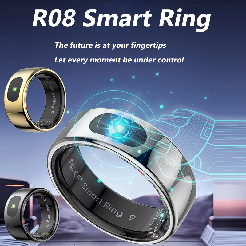 Temperature Ring Skin - R08 Akıllı Yüzük Erkek Kadın Şarj