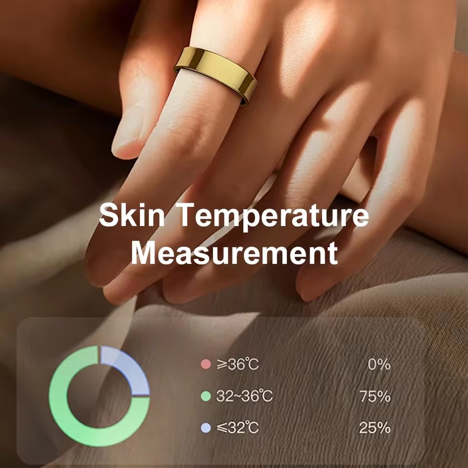 R09 Akıllı Yüzük Erkek Kadın,  - Temperature Ring Skin incelemesi ve fiyatı