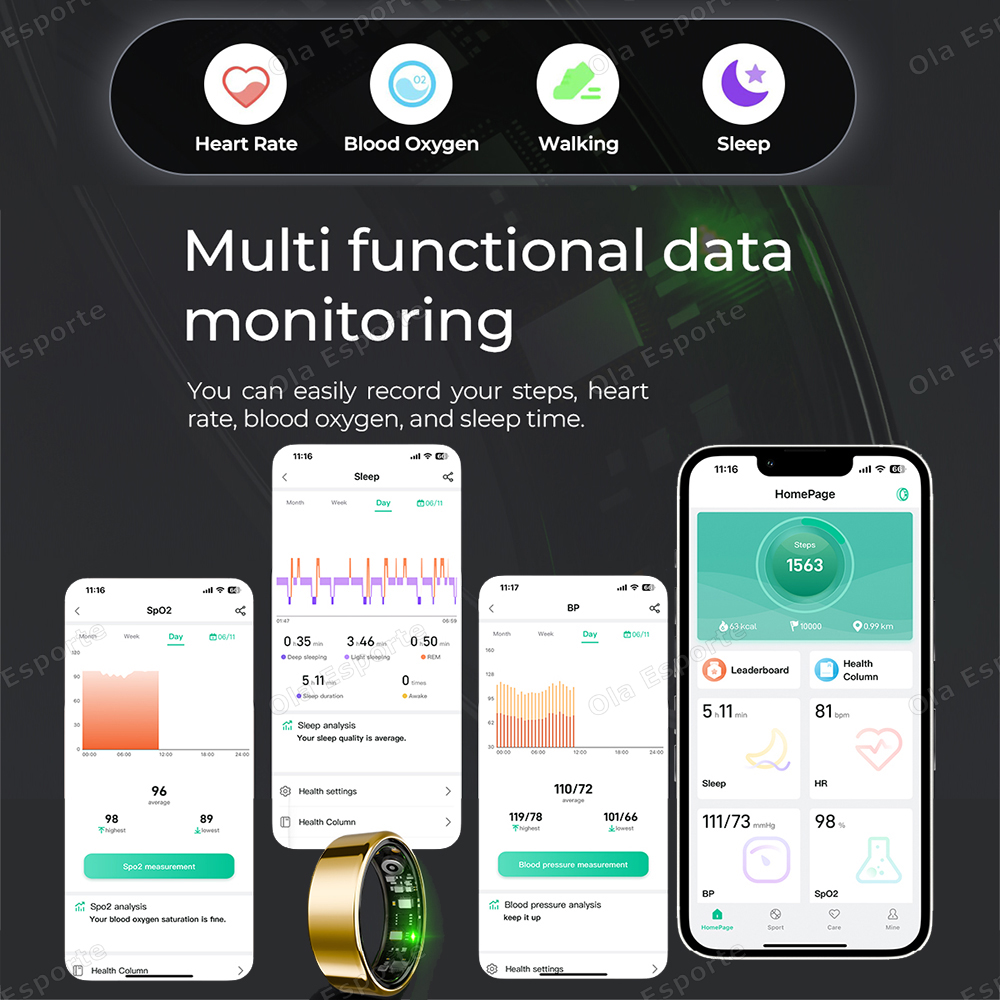Yeni R09 Akıllı Yüzük Erkek Ka - Temperature Ring Skin incelemesi ve fiyatı